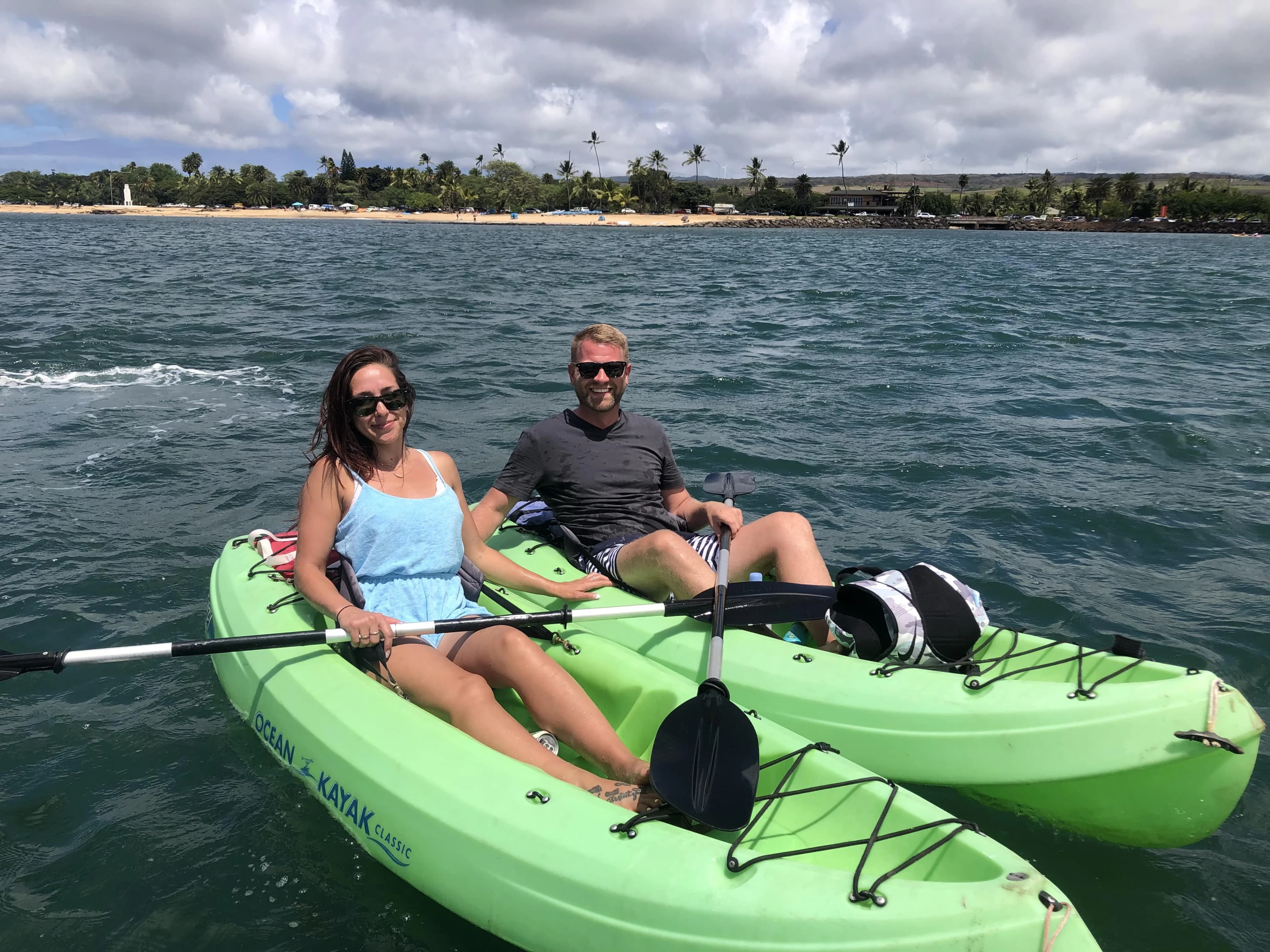Group jet ski adventure off Haleiwa